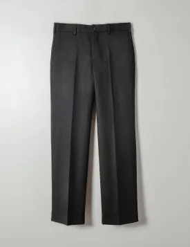 BKT36 Straight Leg Pant in 15oz Wool Twill - Black