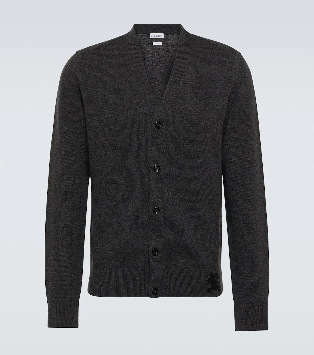 Burberry ekd cashmere cardigan, gray