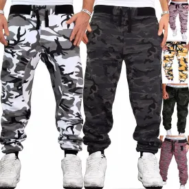 Camouflage Hip Hop Fashion Urban Mid Waist Pants