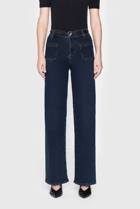 Frame Le Slim Palazzo Bardot Jeans