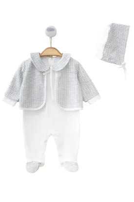 Frankie Gray Baby Set