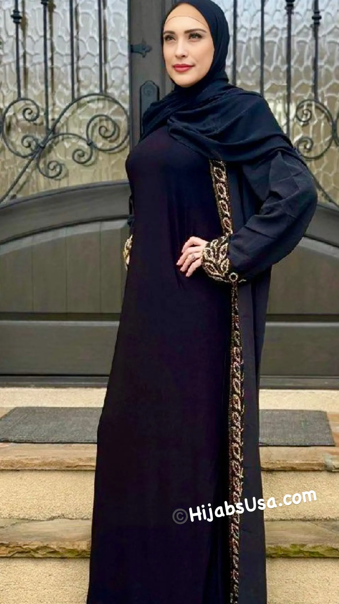 Mira 2pc Abaya(jacket style)