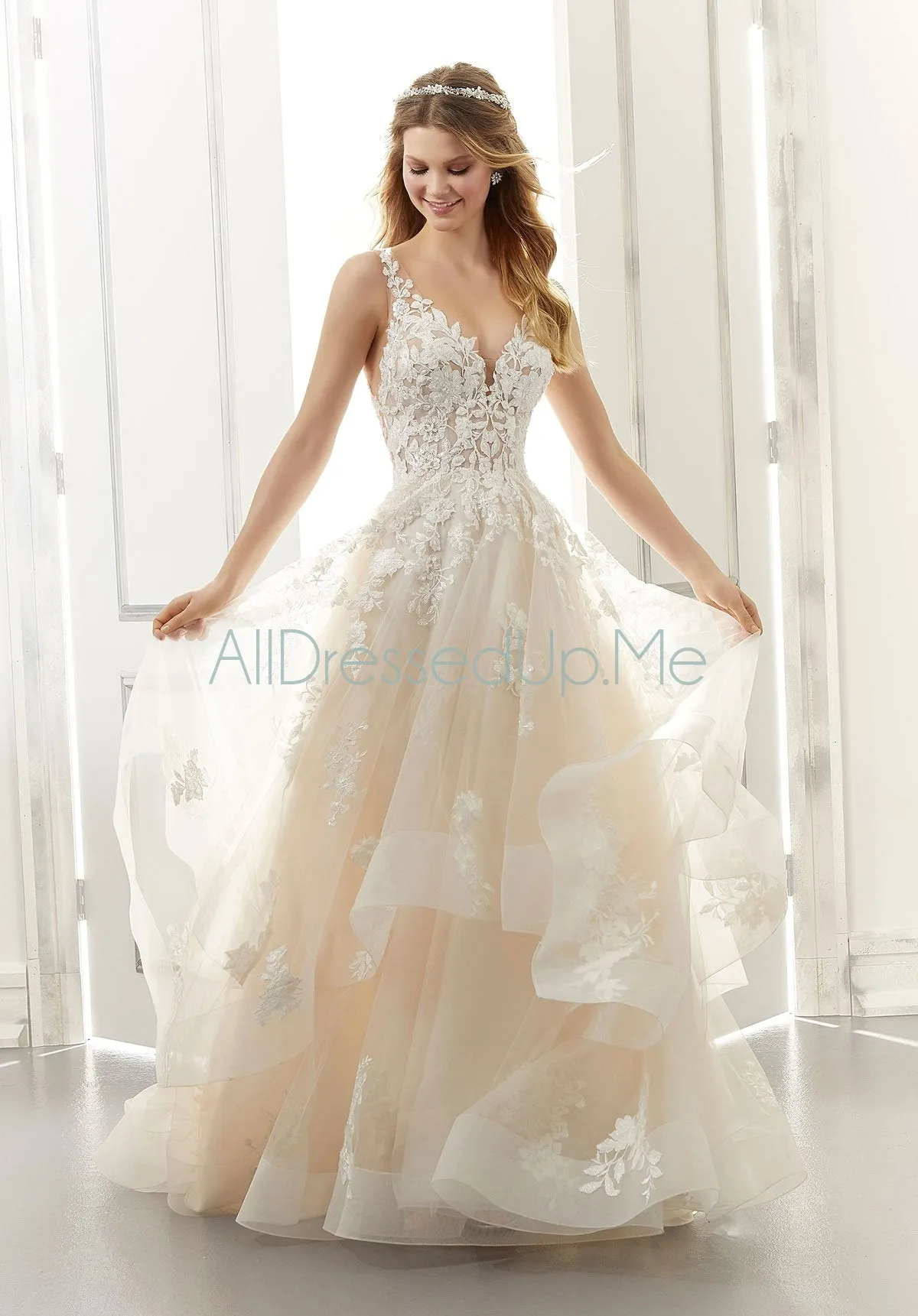 Morilee - Audrey - 2176 - 2176W - Cheron's Bridal, Wedding Gown