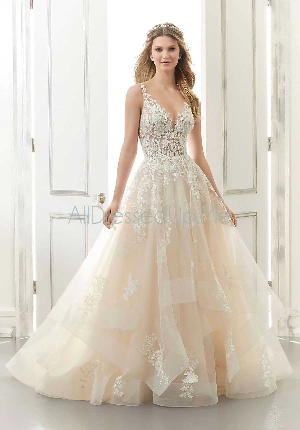 Morilee - Audrey - 2176 - 2176W - Cheron's Bridal, Wedding Gown