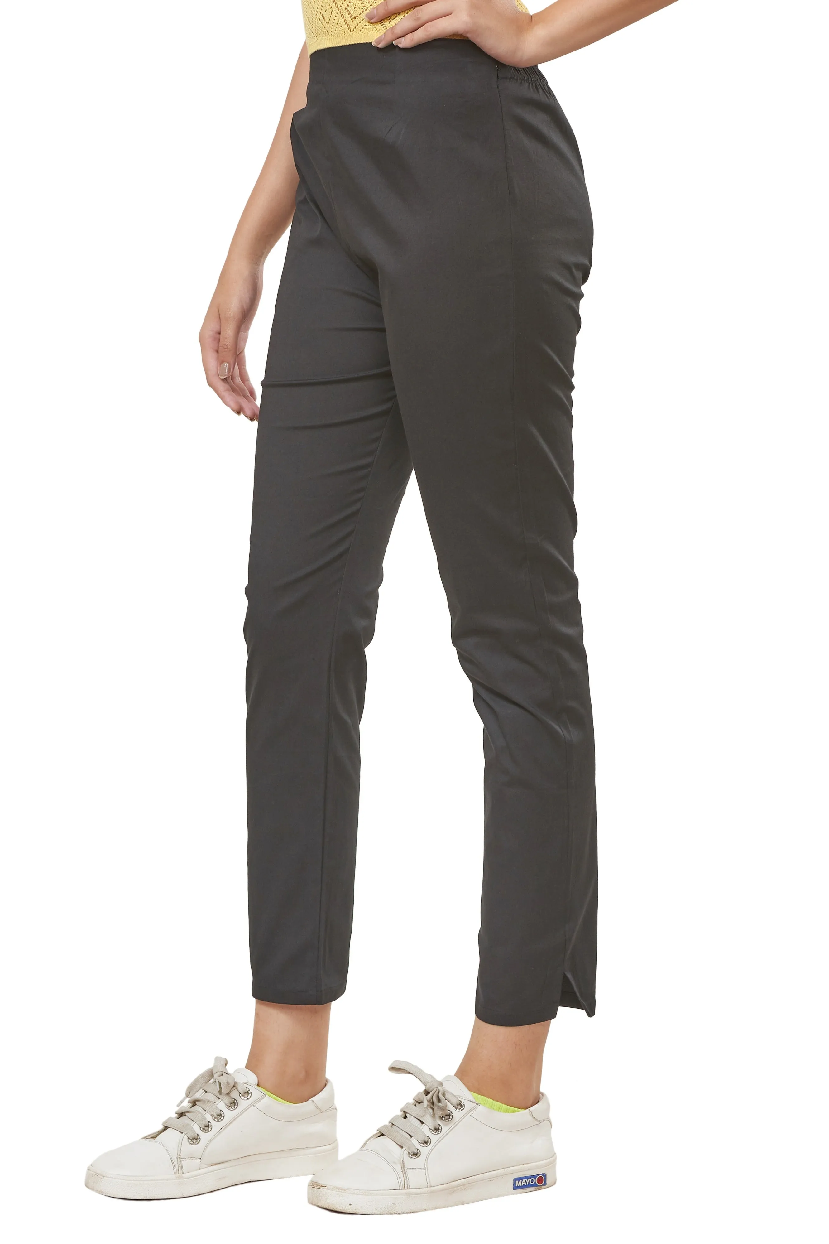 Pencil Pants : Plus Size (Black)