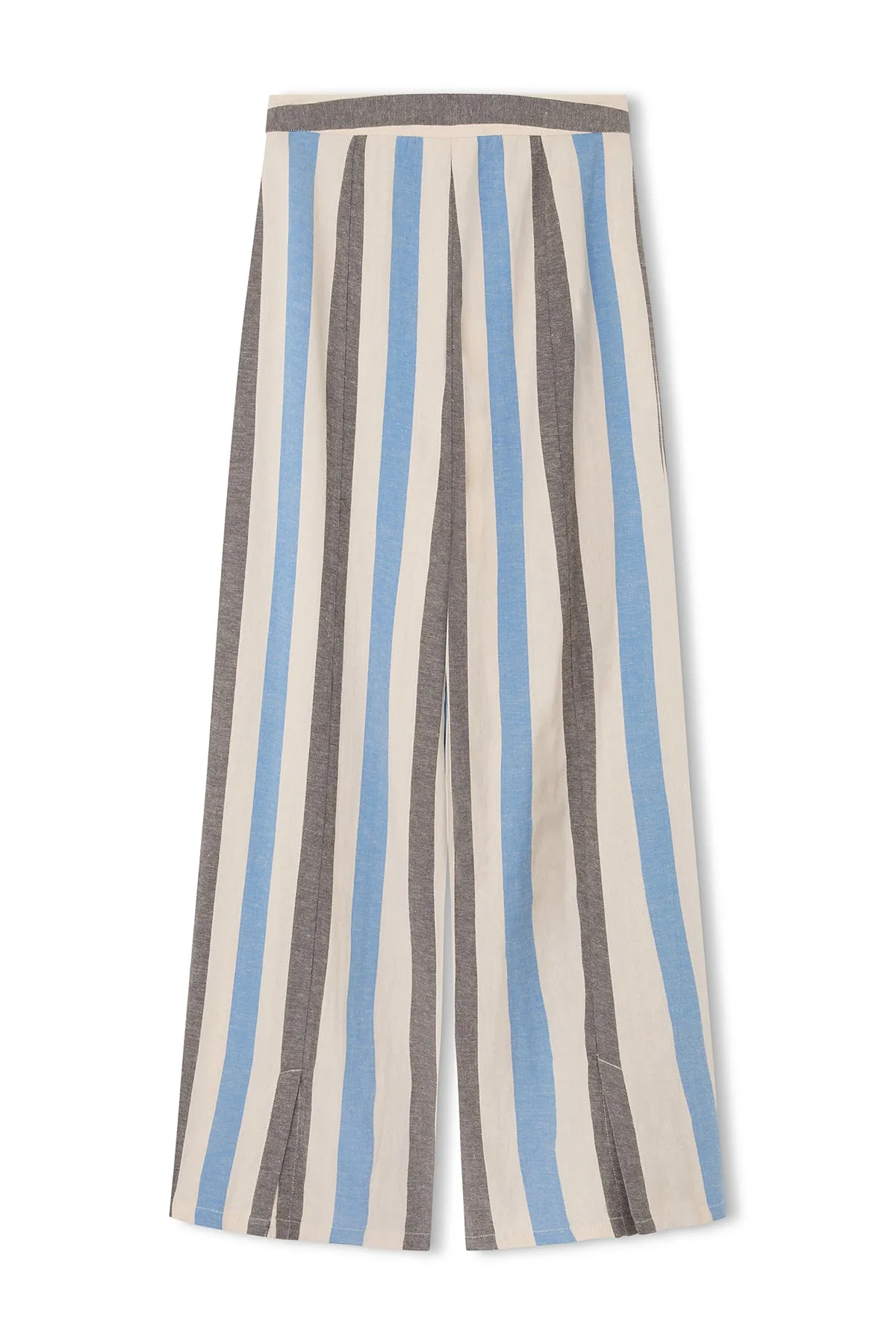 Sky Stripe Organic Cotton Blend Pant