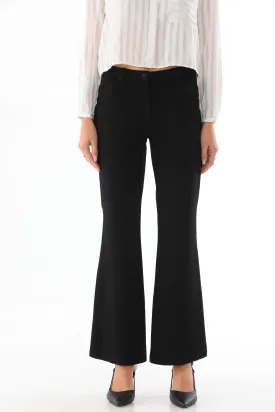 SZ Canvas Wide Leg Pants Black