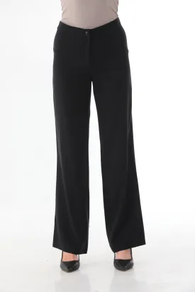 SZ Tencel Wide Leg Pants Black